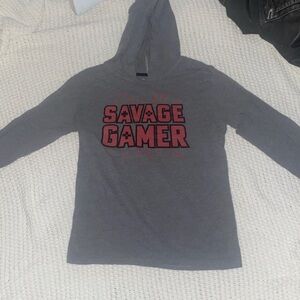 Place Heather Gray Hoodie